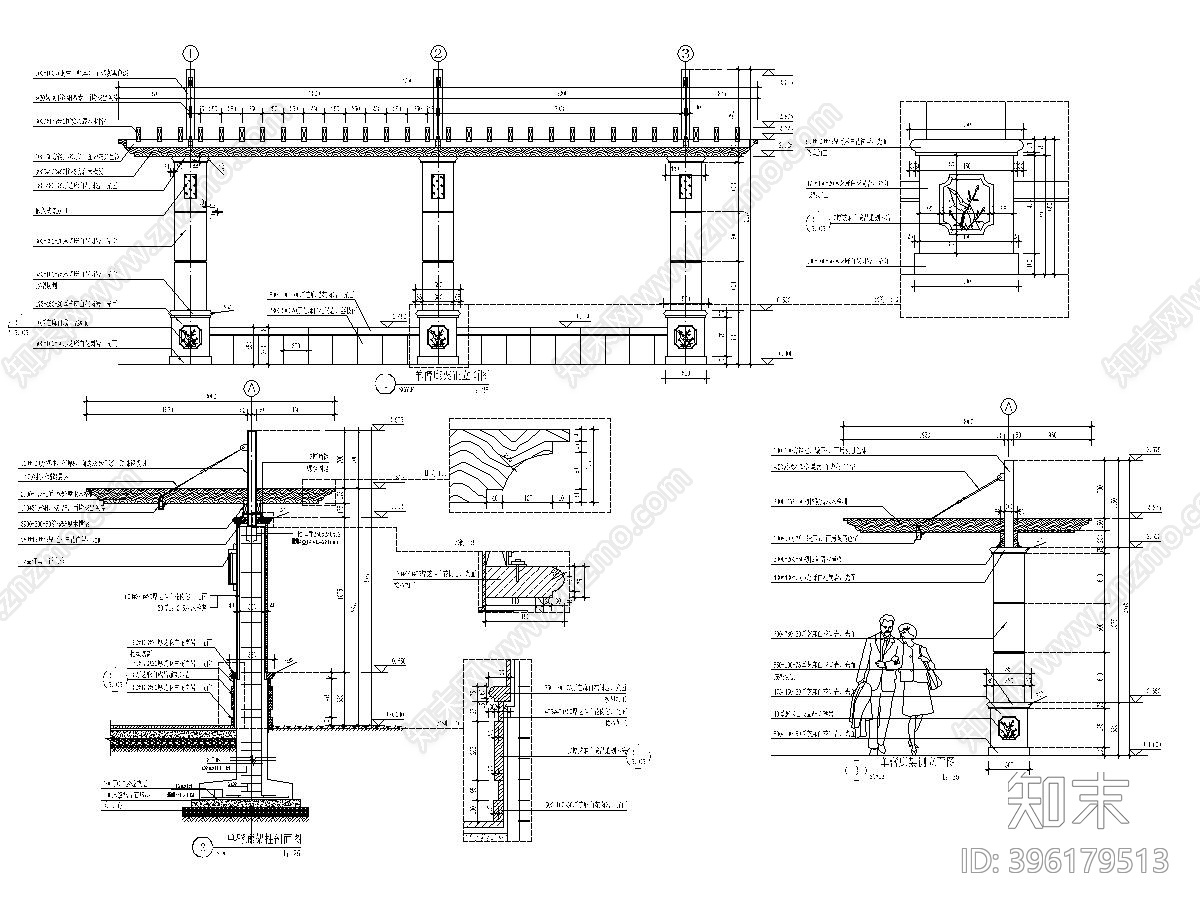 某生态科技产业园室外景观工程施工图cad施工图下载【ID:396179513】