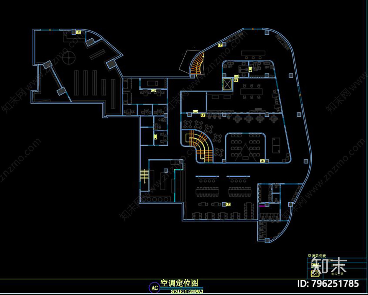 养老院CAD施工图下载【ID:796251785】