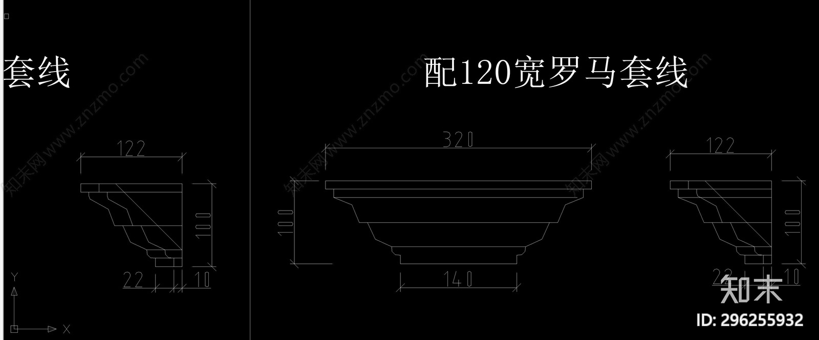叠加线条款式合集cad施工图下载【ID:296255932】