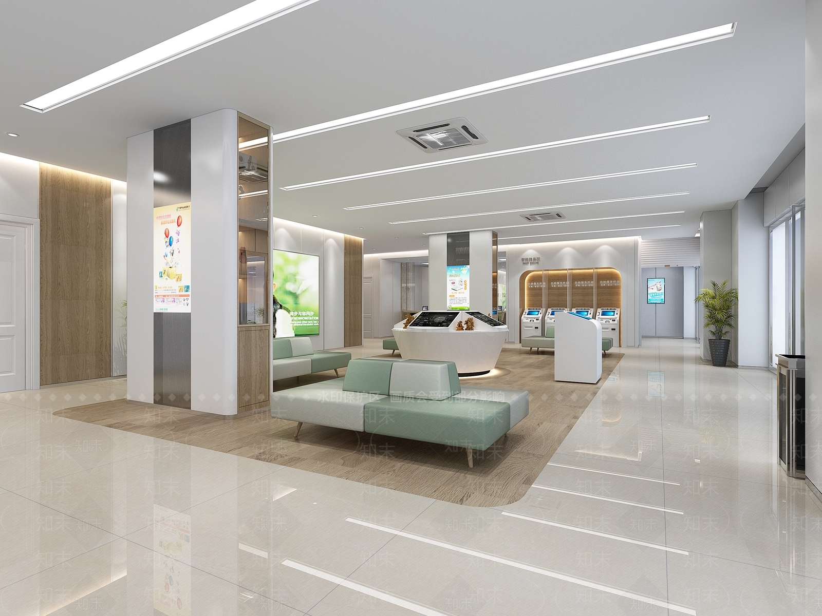 现代银行3D模型下载【ID:296268804】