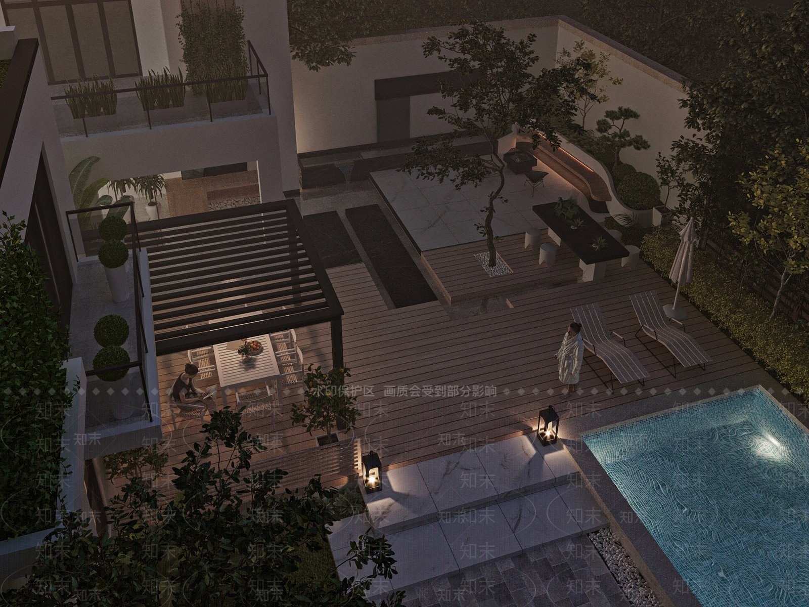 现代别墅3D模型下载【ID:996269816】