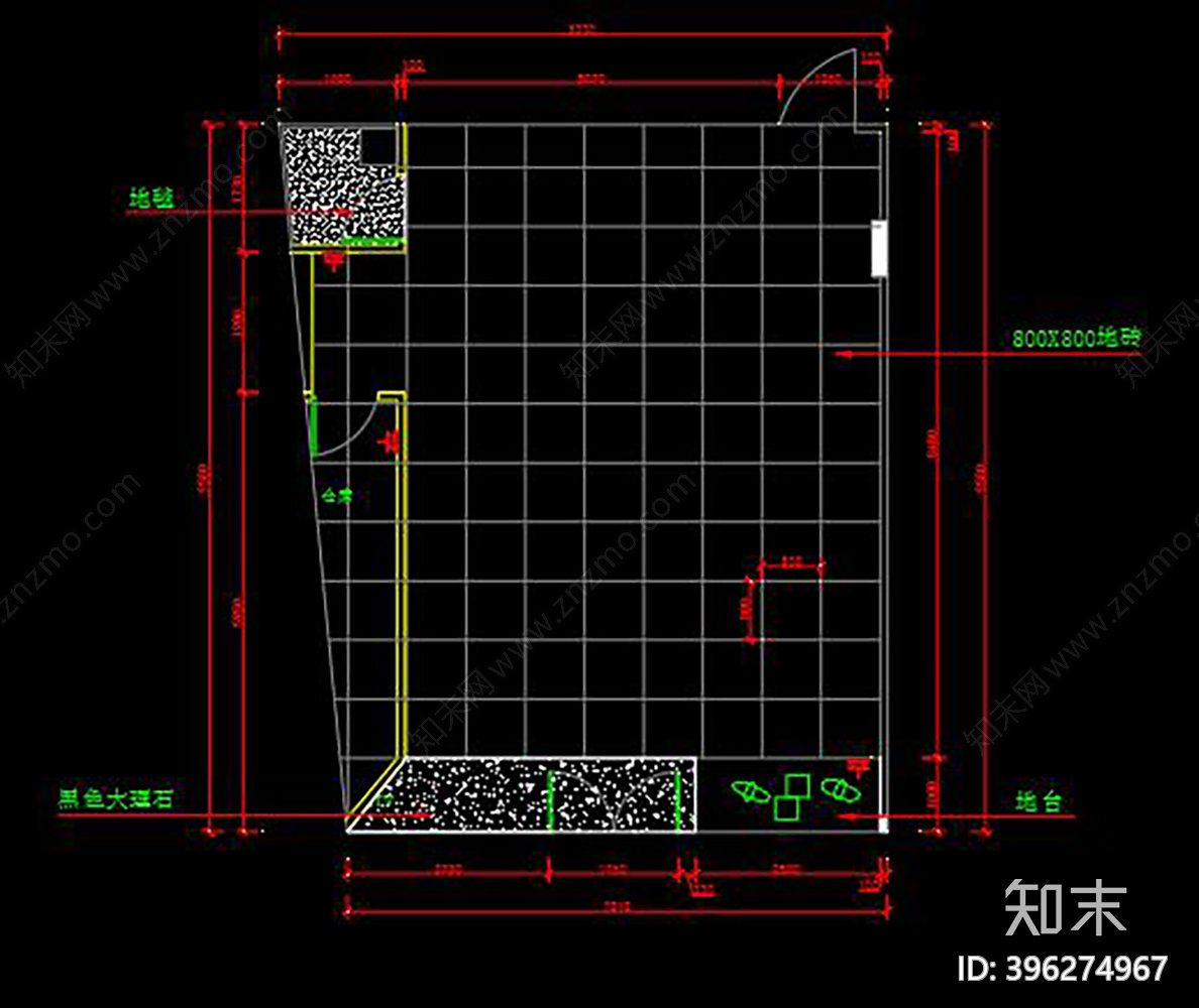 男装店设计CAD图纸cad施工图下载【ID:396274967】