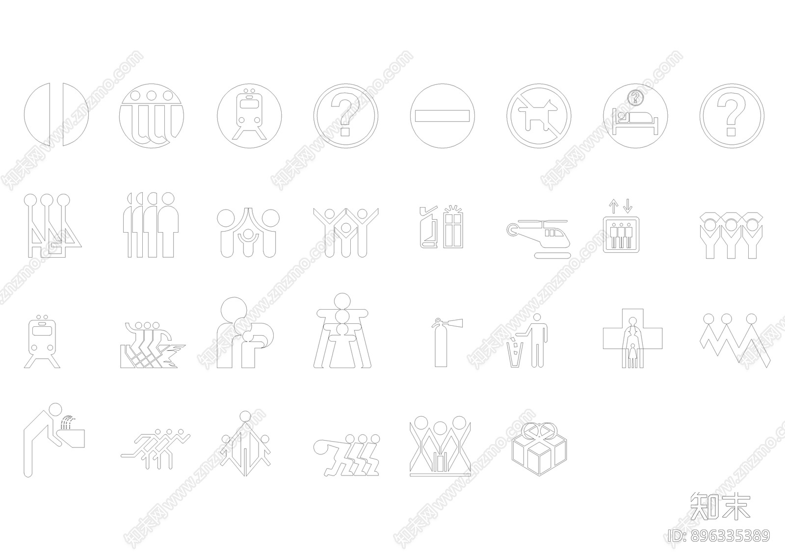 常用图标施工图下载【ID:896335389】