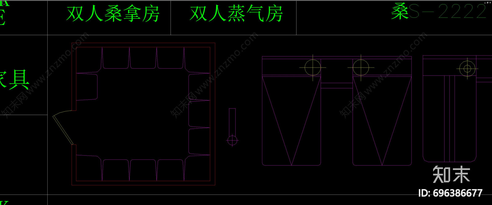 床cad施工图下载【ID:696386677】