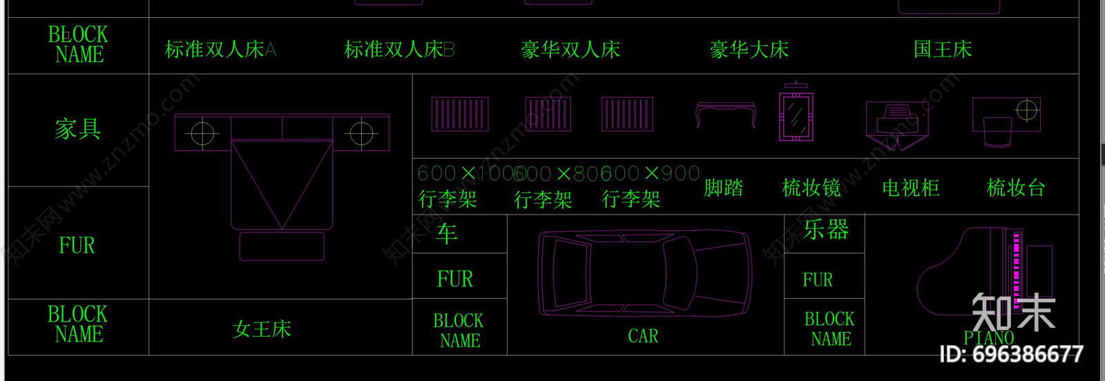 床cad施工图下载【ID:696386677】