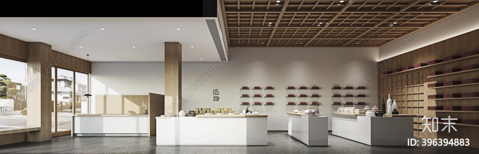 文创店施工图下载【ID:396394883】