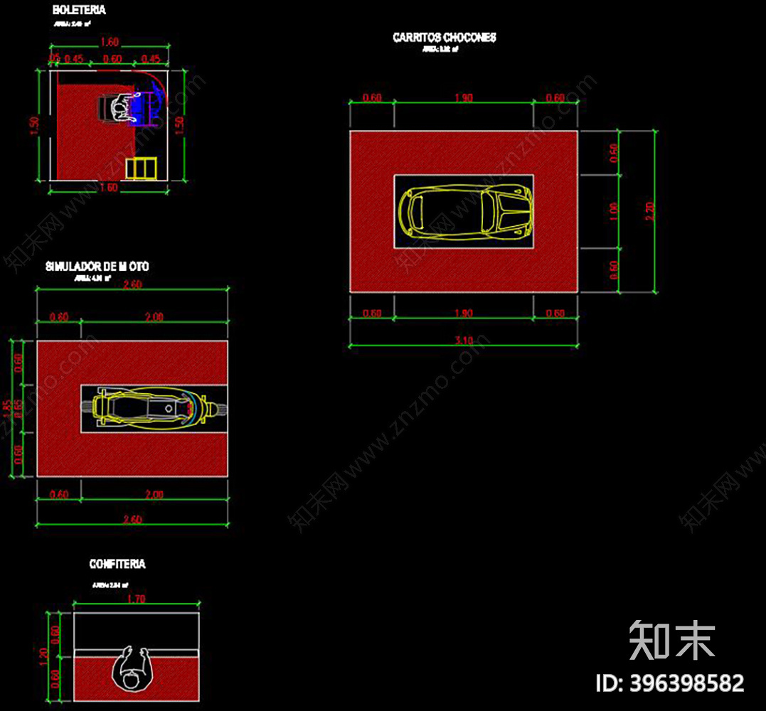 办公室家具CAD图库施工图下载【ID:396398582】