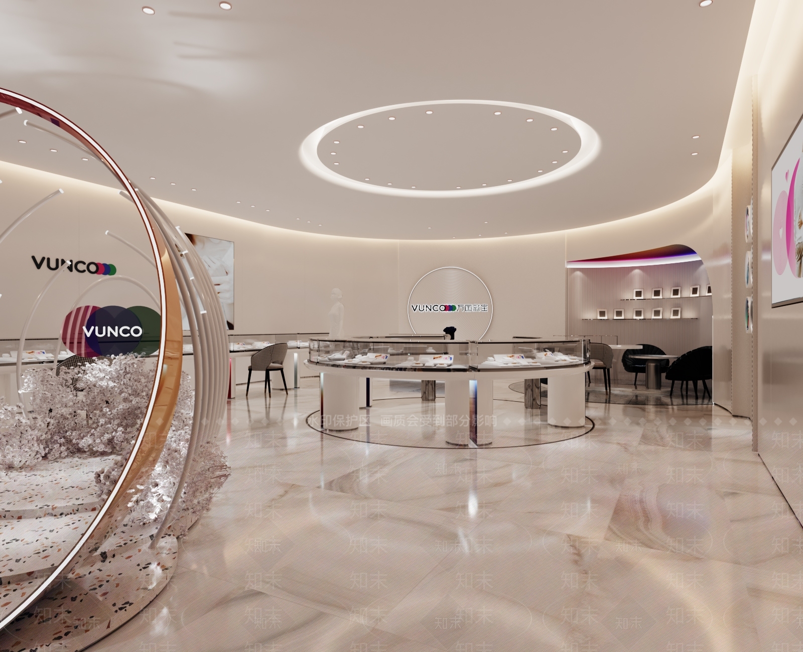现代珠宝店3D模型下载【ID:596431845】