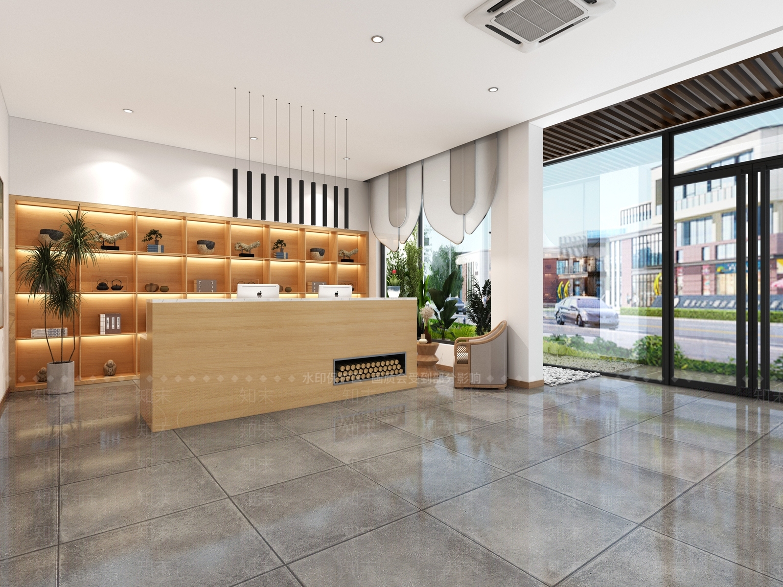 新中式茶馆3D模型下载【ID:296579613】