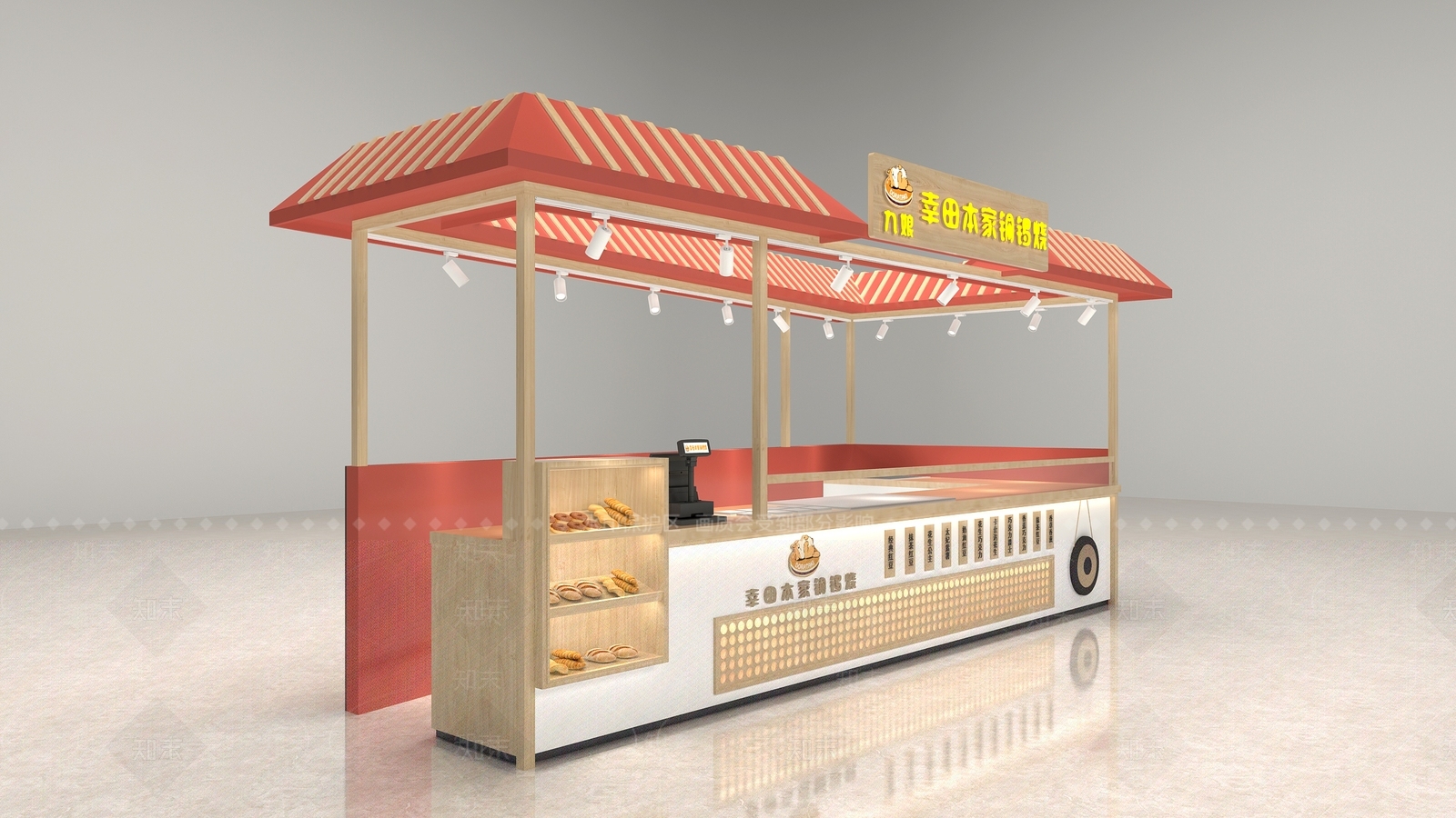 现代零食店3D模型下载【ID:396595315】