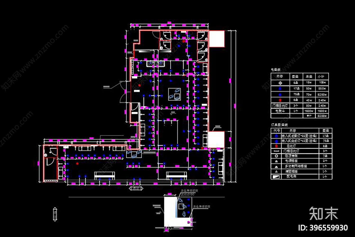 全套服装店cad施工图下载【ID:396559930】
