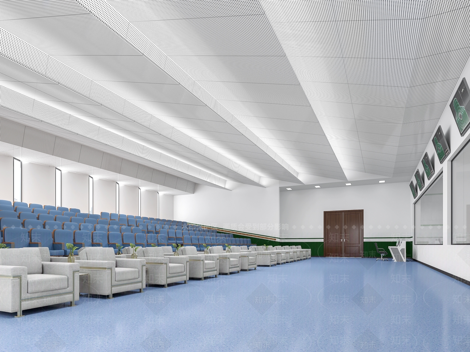 现代射击场3D模型下载【ID:296647624】