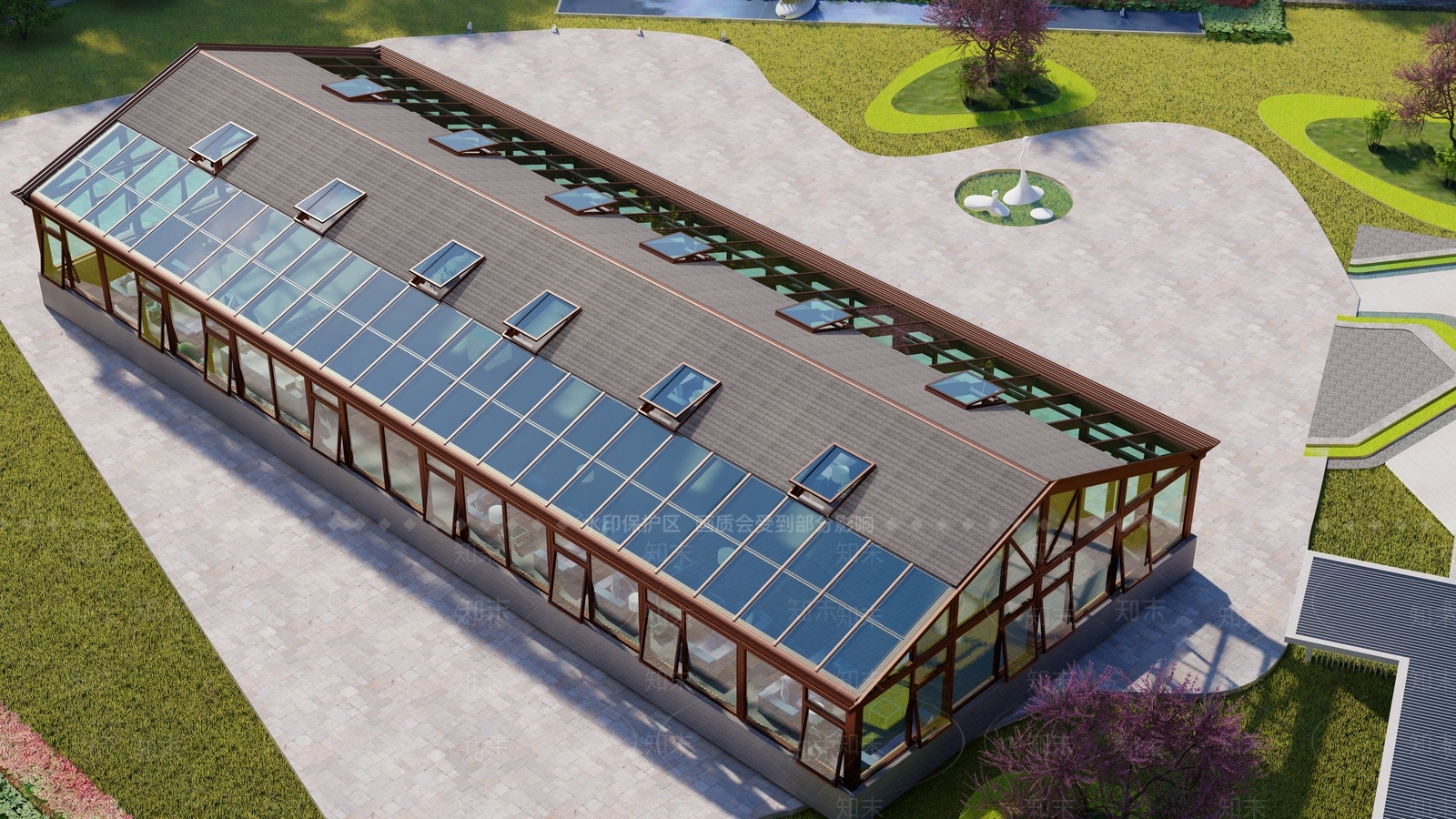 现代小公建SU模型下载【ID:496720800】