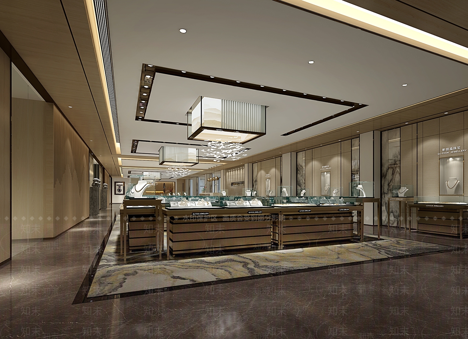 现代珠宝店SU模型下载【ID:196737452】