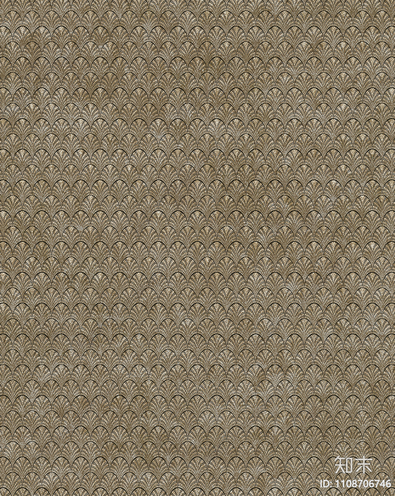 新中式轻奢金属质感壁纸贴图下载【ID:1108706746】