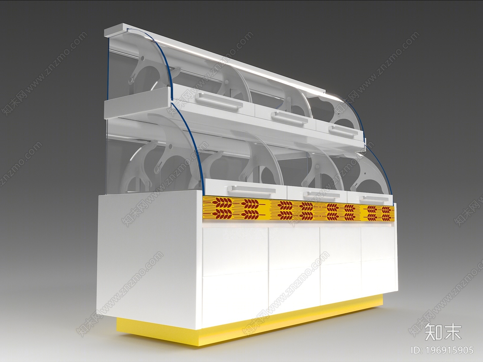 现代蛋糕柜3D模型下载【ID:196915905】