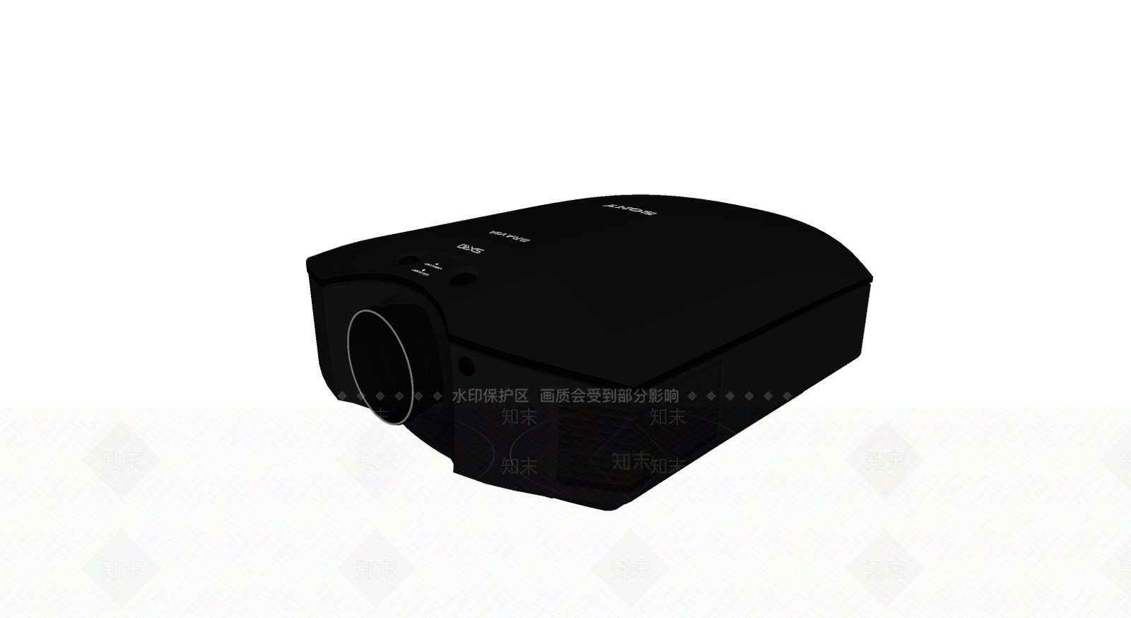 现代投影仪SU模型下载【ID:896919500】