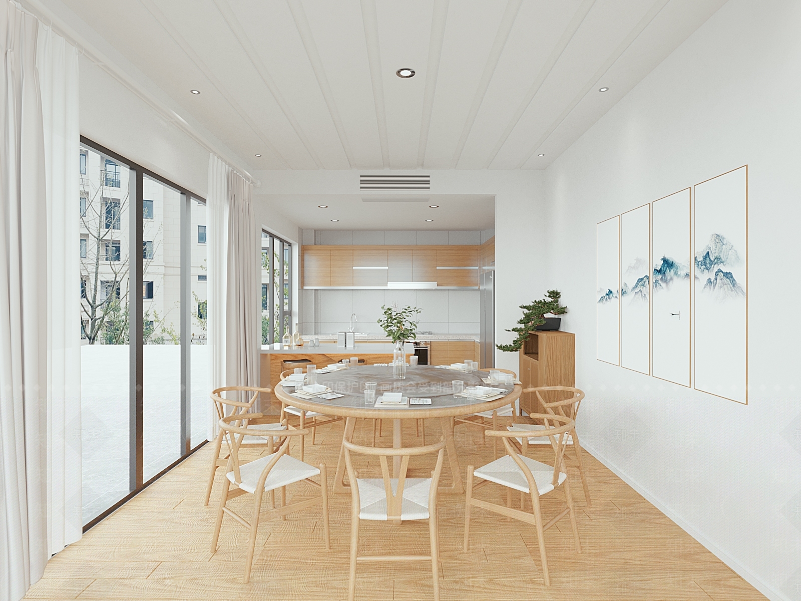 日式民宿3D模型下载【ID:997018690】