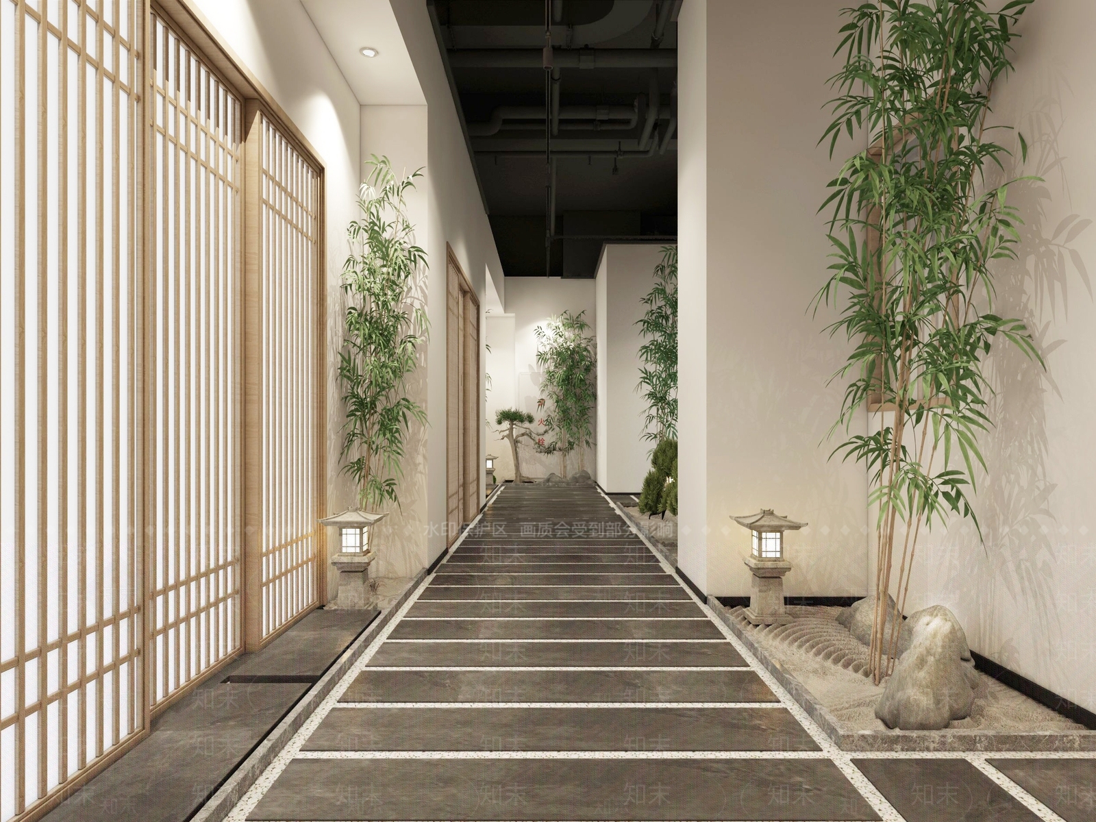 新中式茶馆3D模型下载【ID:497026198】