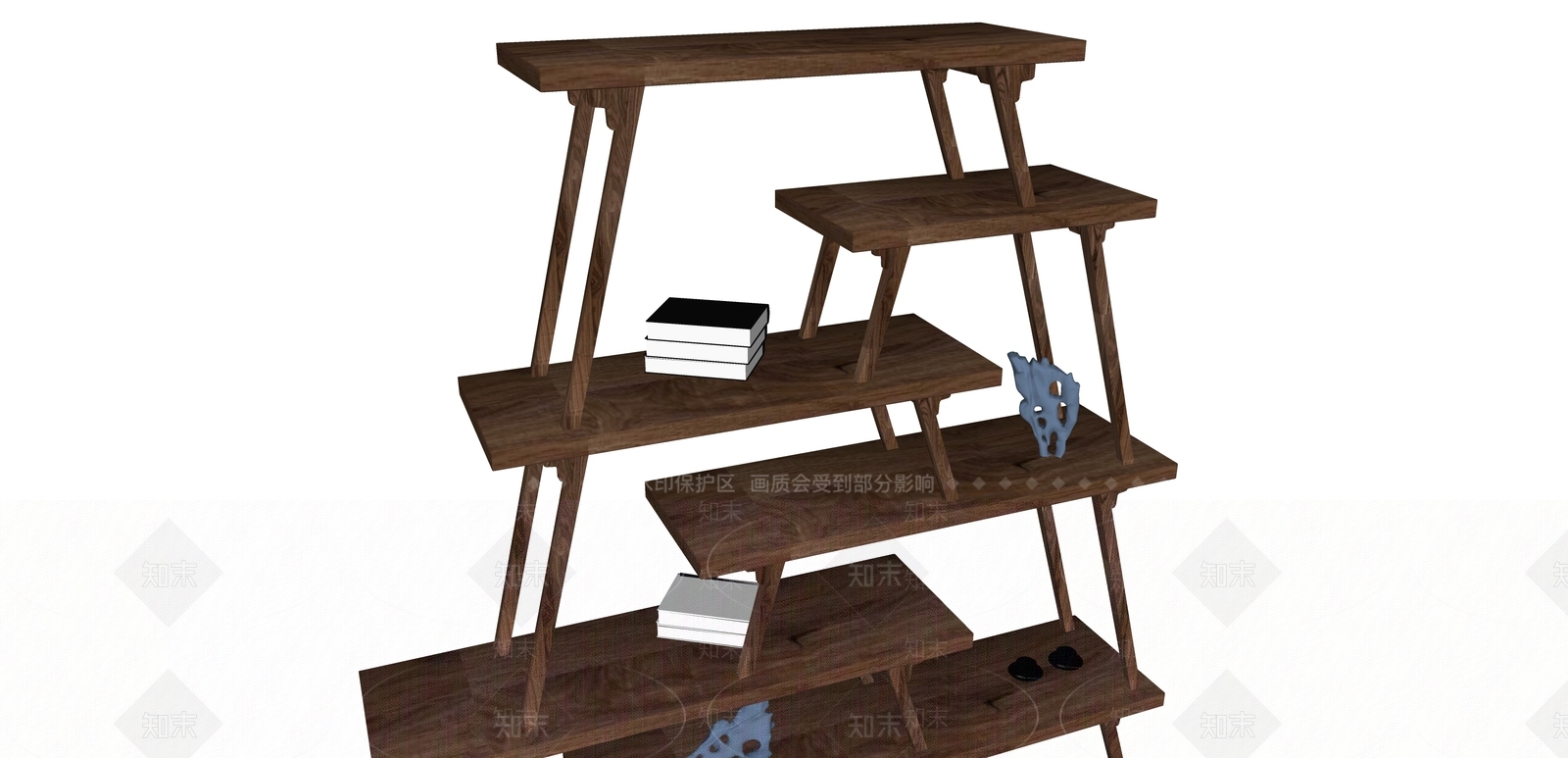 北欧展示架SU模型下载【ID:297027594】