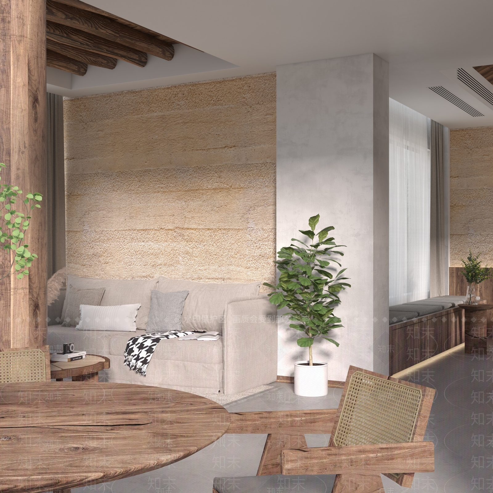 现代民宿3D模型下载【ID:997055664】