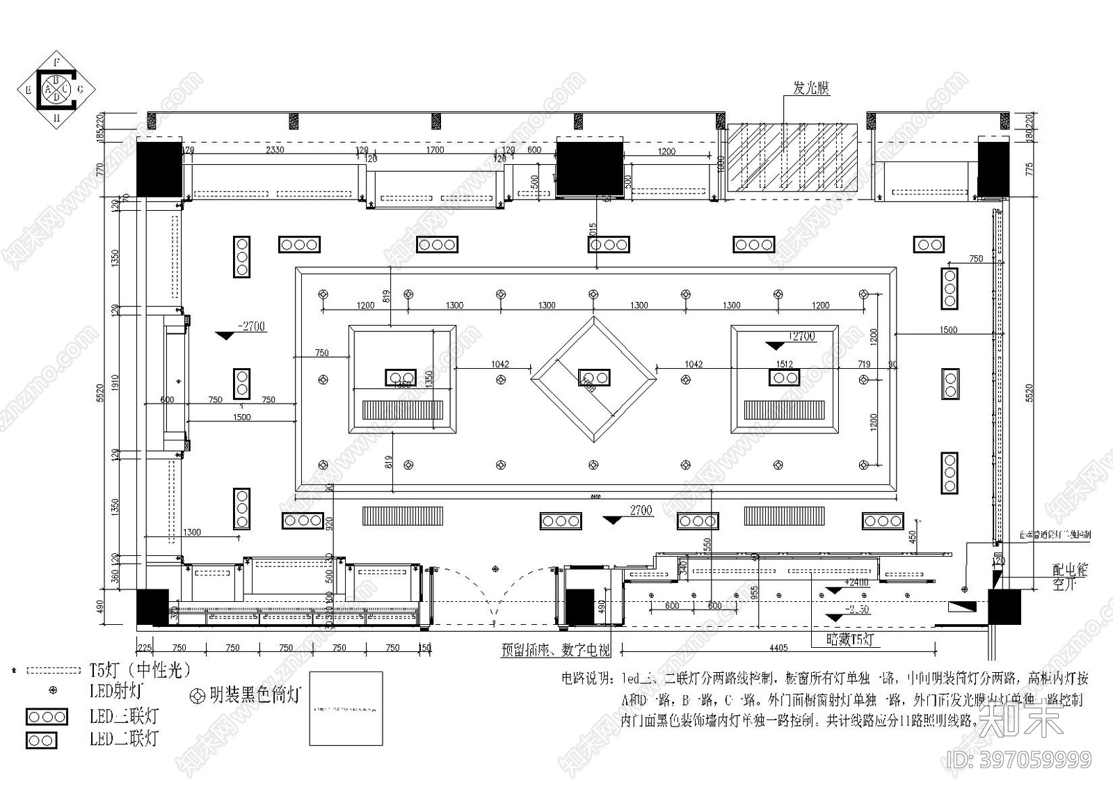 服装店cad施工图下载【ID:397059999】
