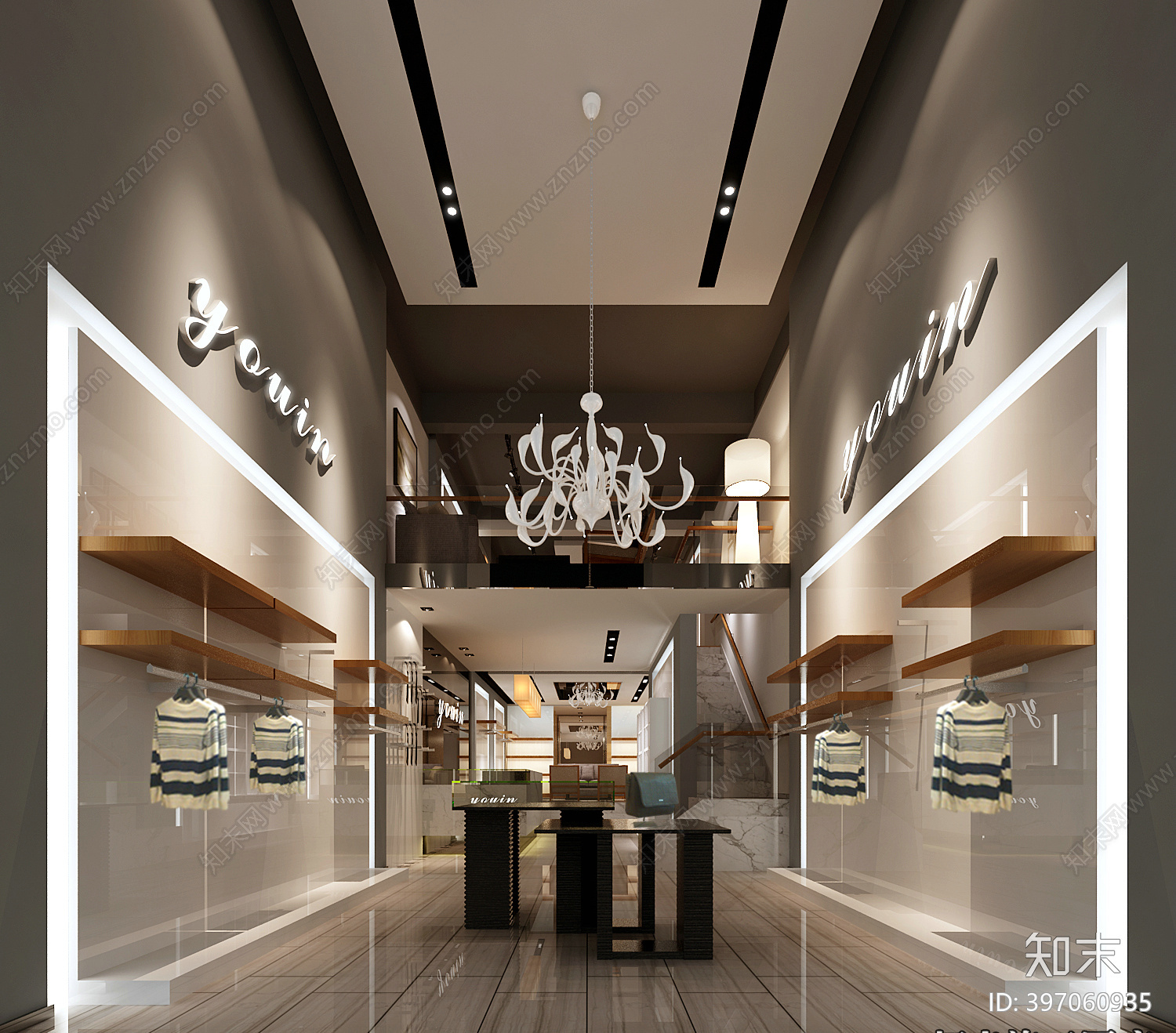 服装店cad施工图下载【ID:397060935】