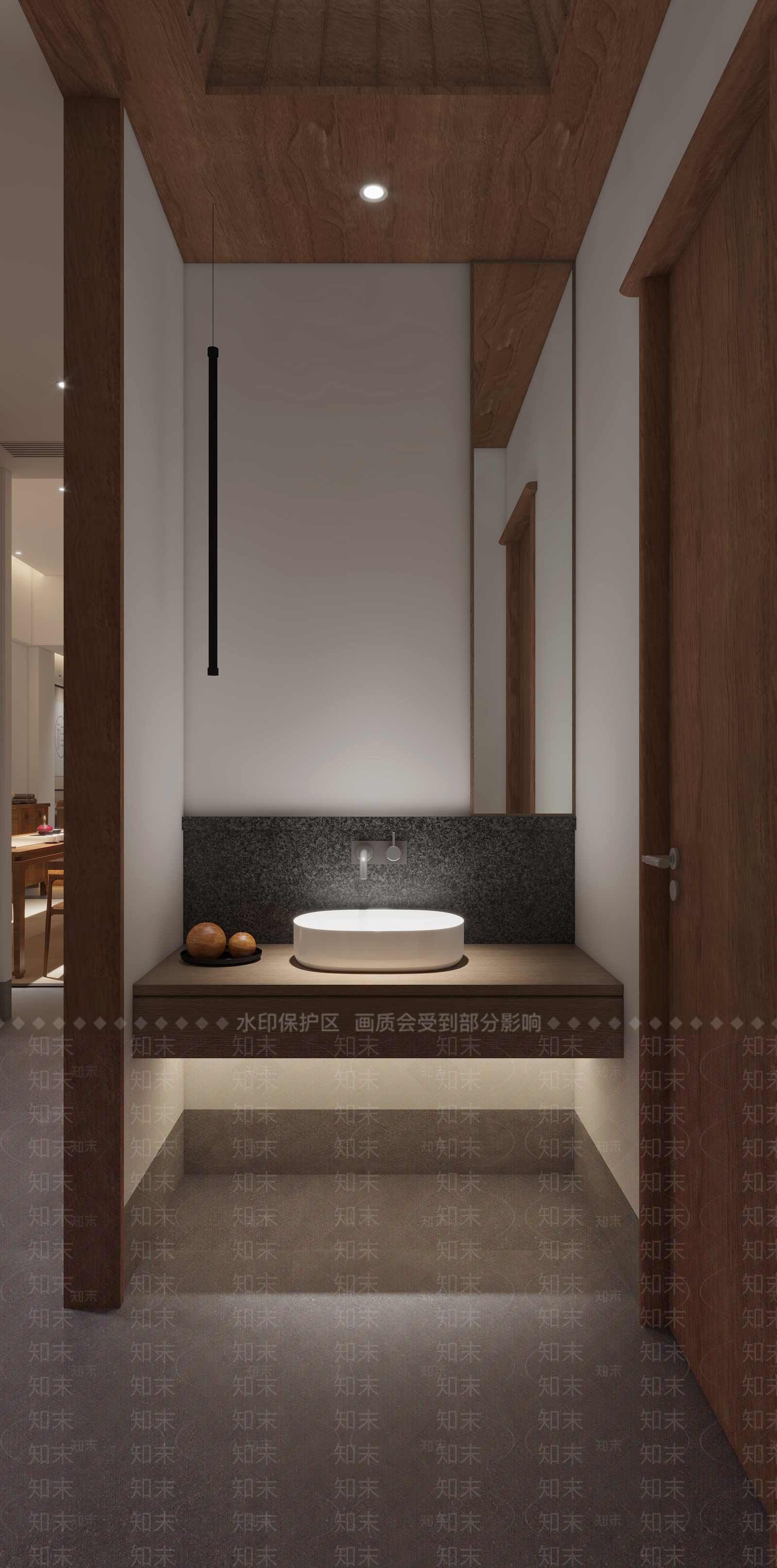 新中式茶馆3D模型下载【ID:497084196】