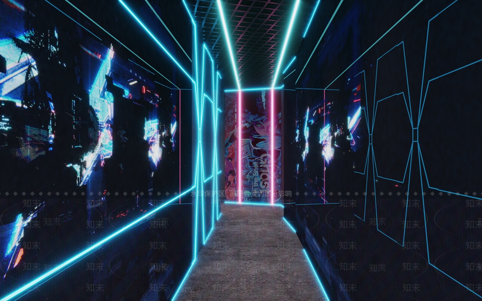 现代剧情杀馆3D模型下载【ID:997104962】