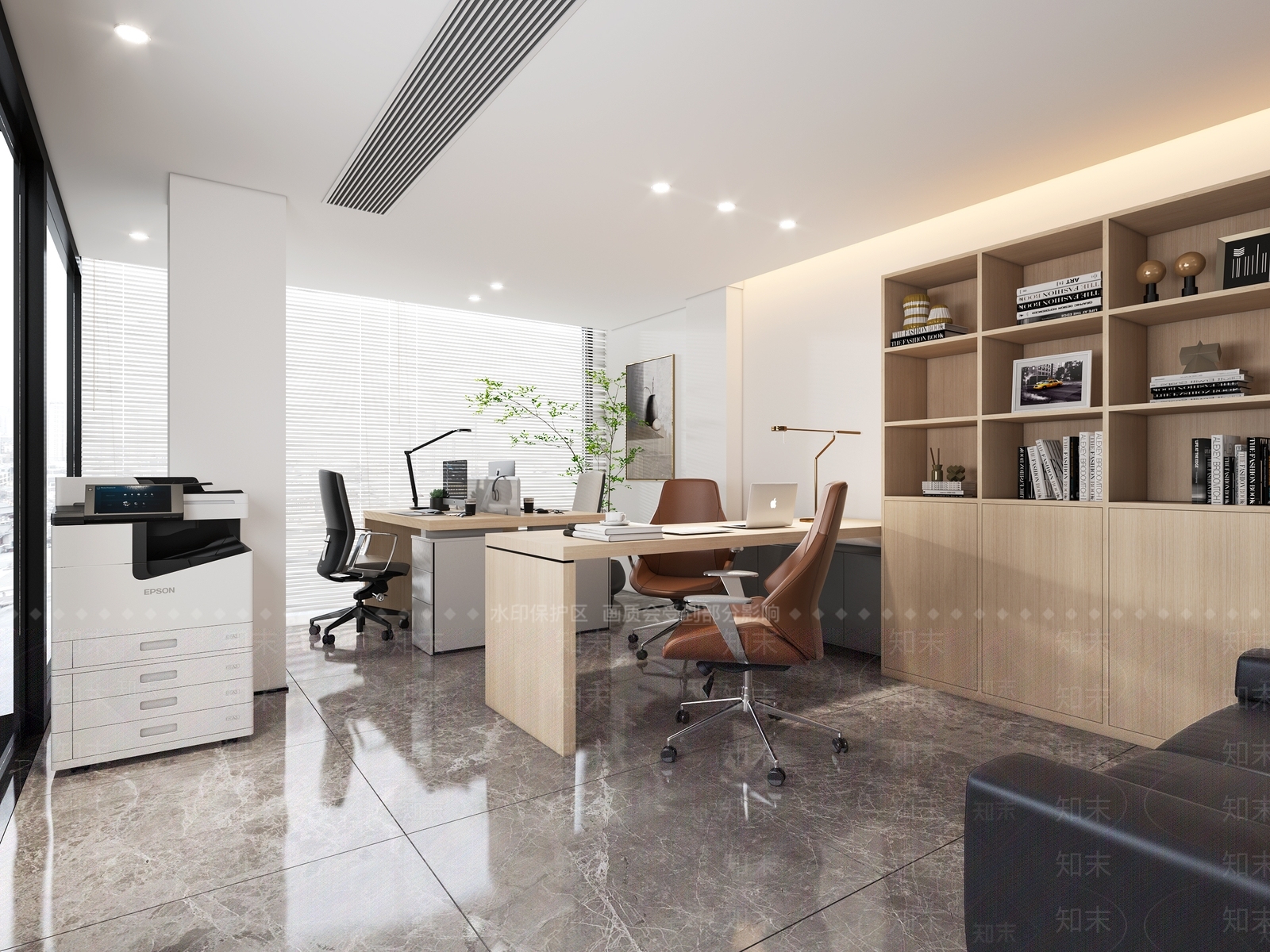 现代家居卧室3D模型下载【ID:1221471620】