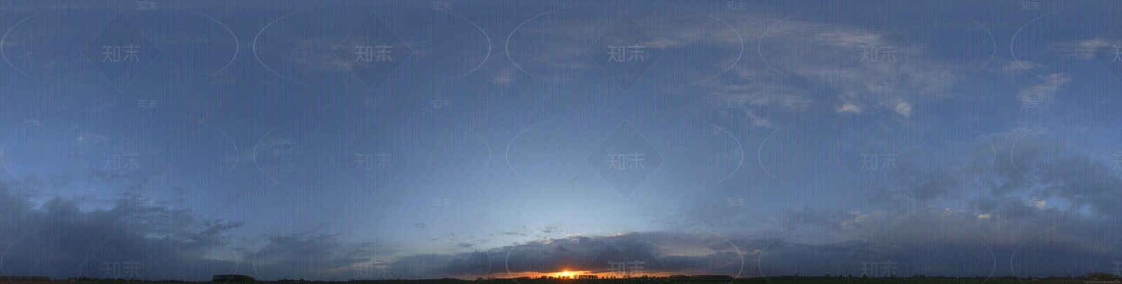 傍晚天空贴图下载【ID:597194727】