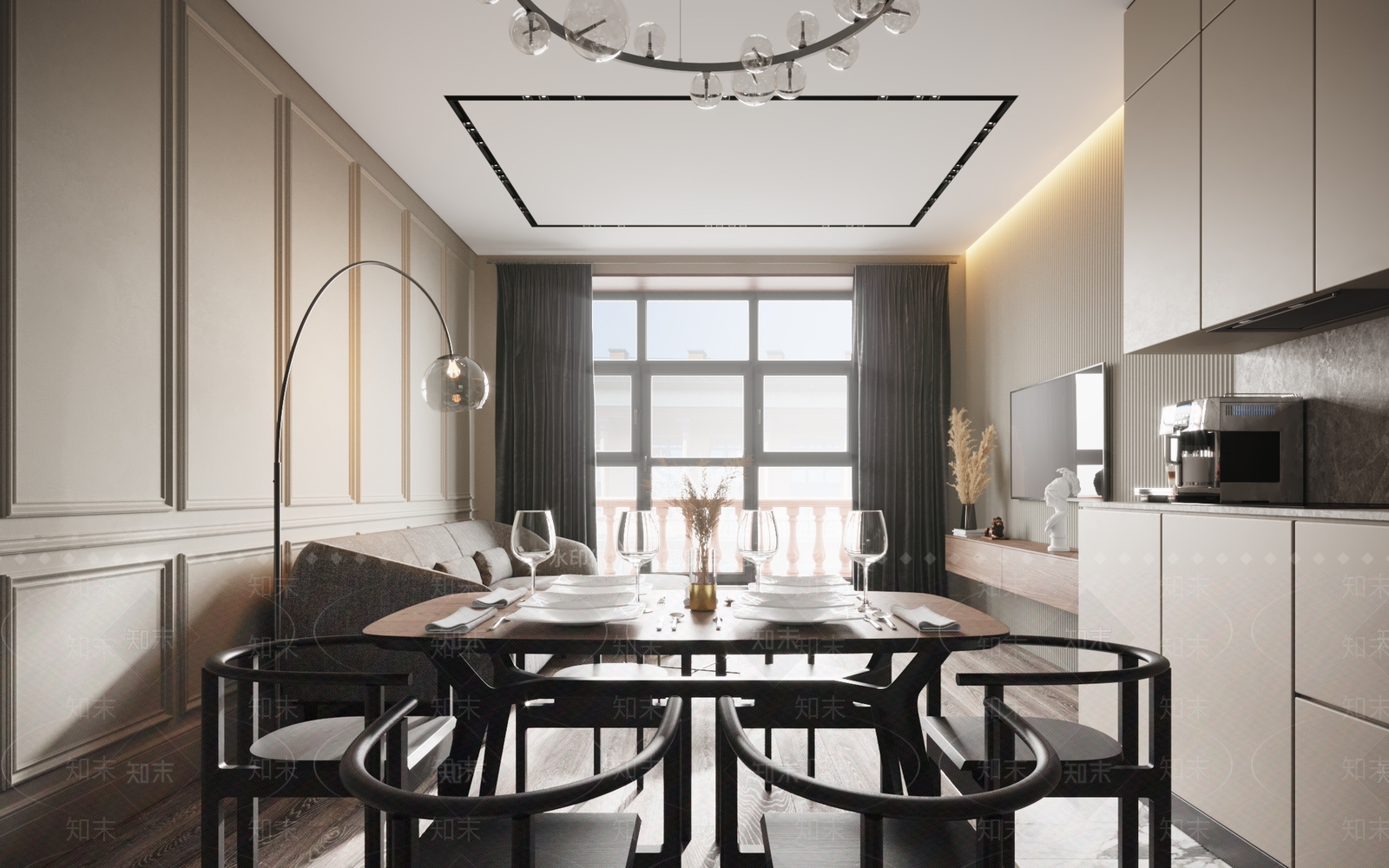 现代单身公寓3D模型下载【ID:997224705】