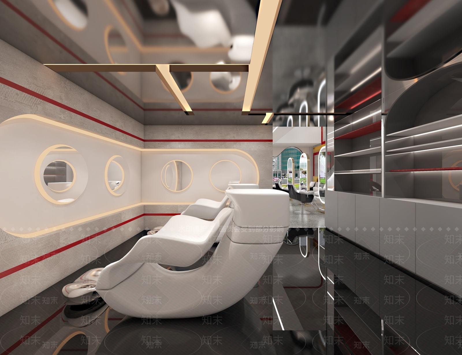 现代理发店3D模型下载【ID:997262526】