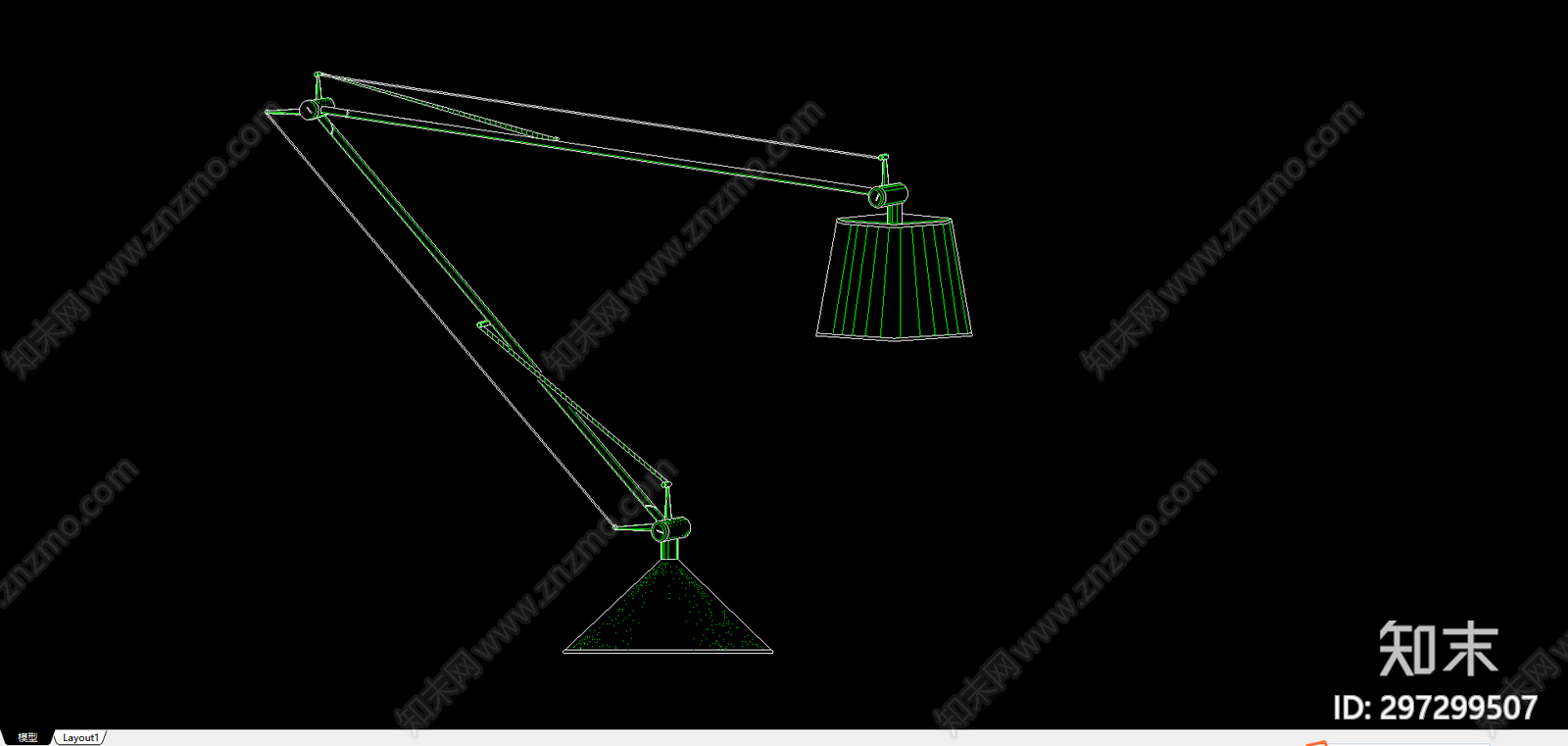 室内照明图块施工图下载【ID:297299507】