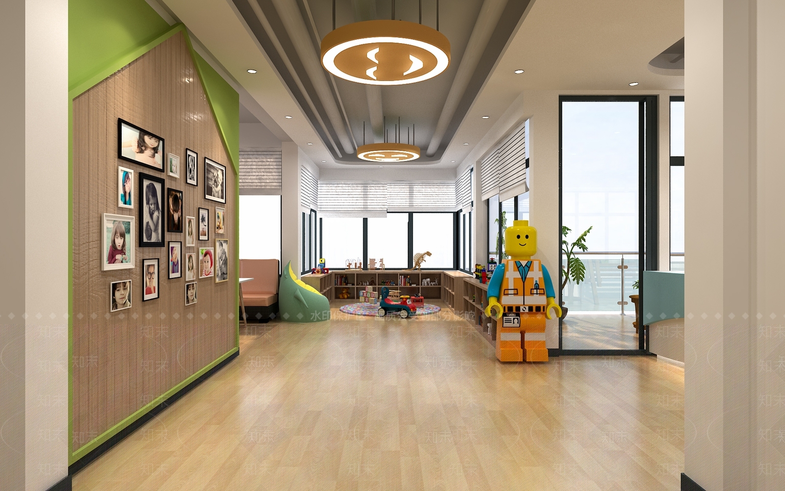 现代儿童图书馆3D模型下载【ID:897308222】
