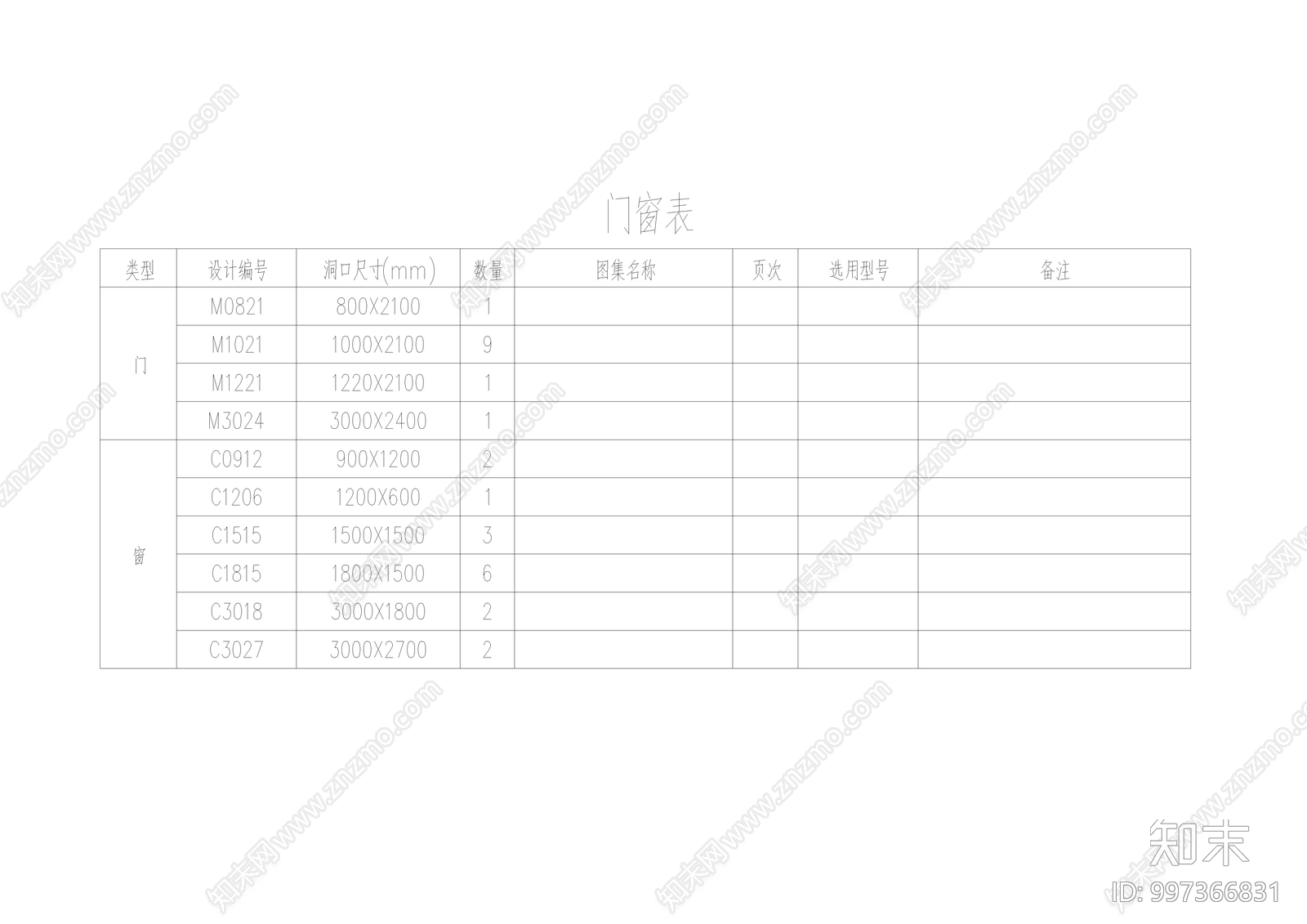 现代别墅cad施工图下载【ID:997366831】