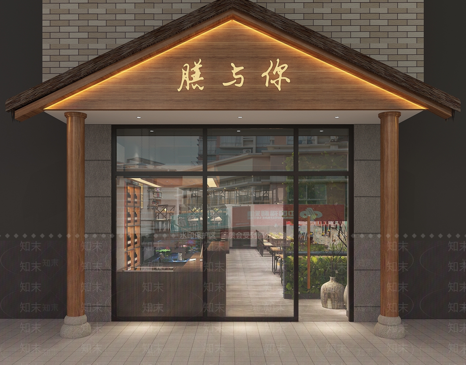 工业风火锅店3D模型下载【ID:397404293】