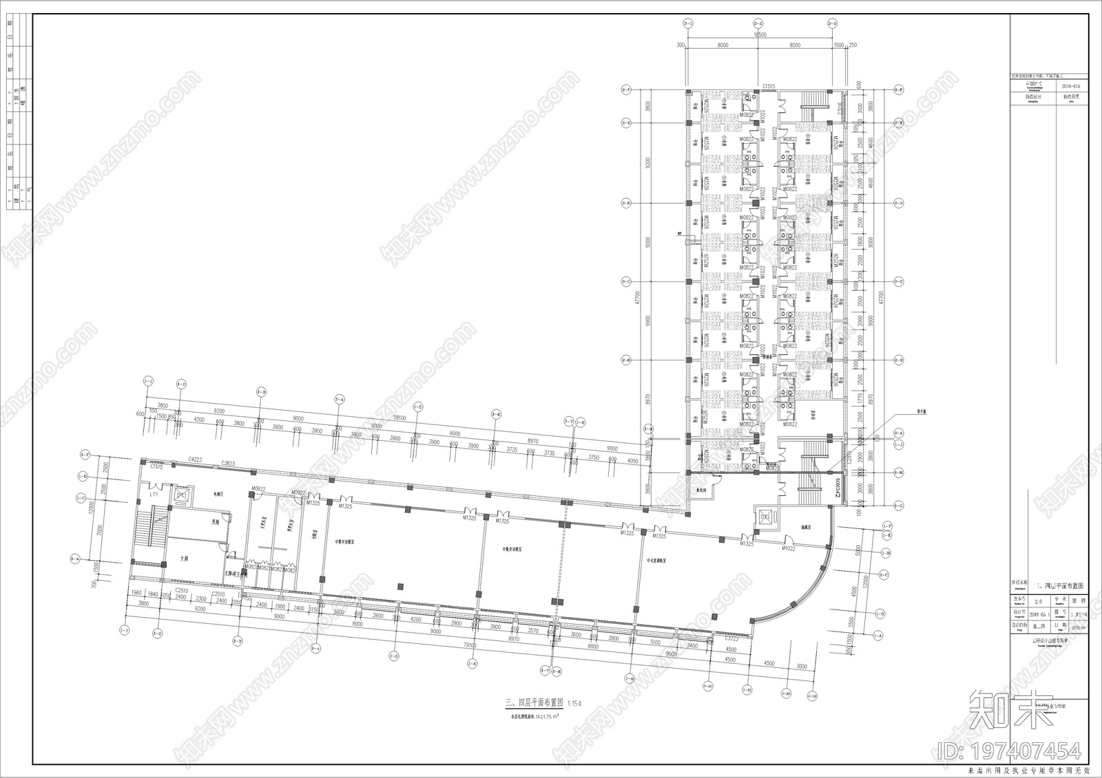 实训楼cad施工图下载【ID:197407454】