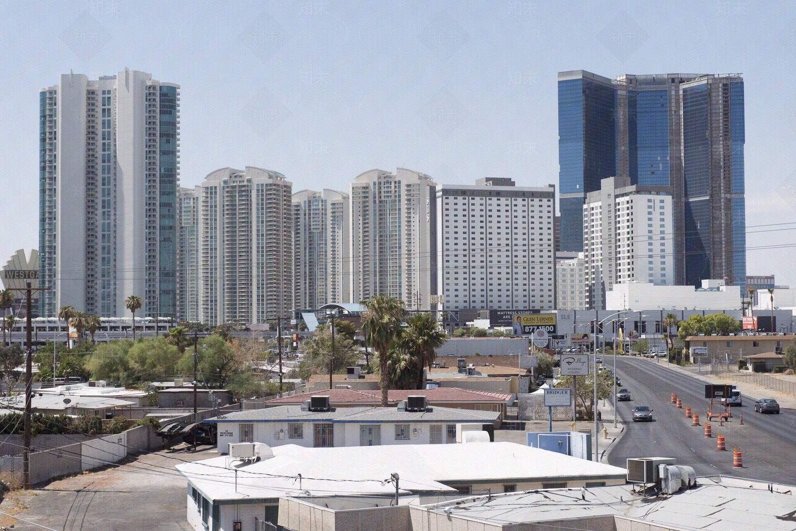 城市建筑蓝天外景图贴图下载【ID:197497415】