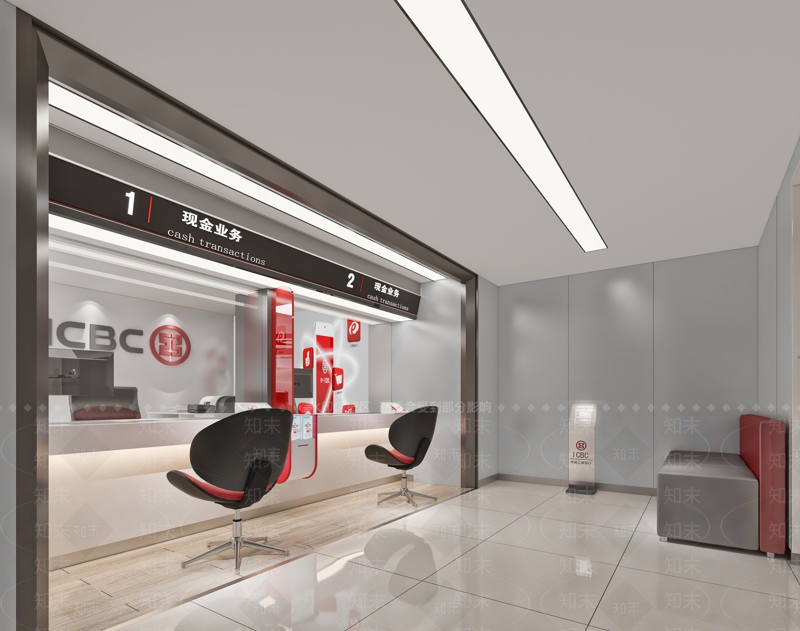 现代银行3D模型下载【ID:297559887】