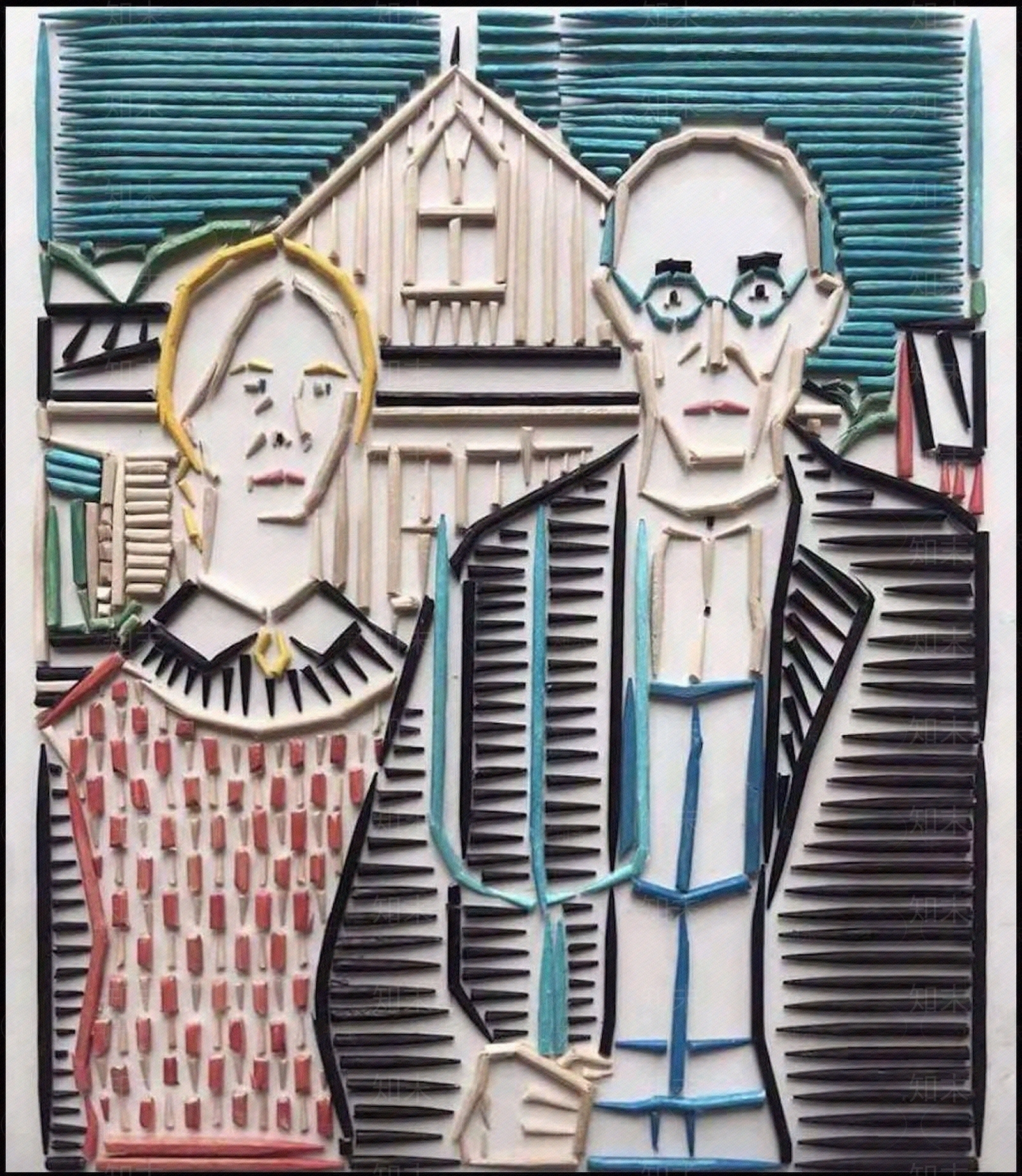 室内抽象人物装饰画贴图下载【ID:198418156】