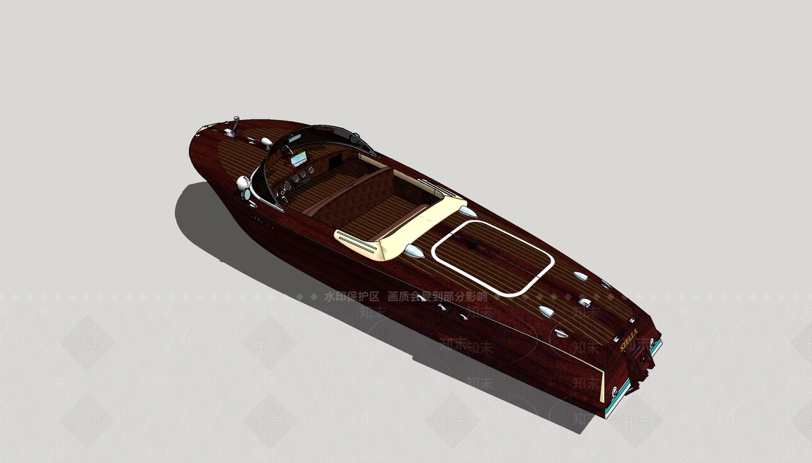 现代舰船SU模型下载【ID:897656456】