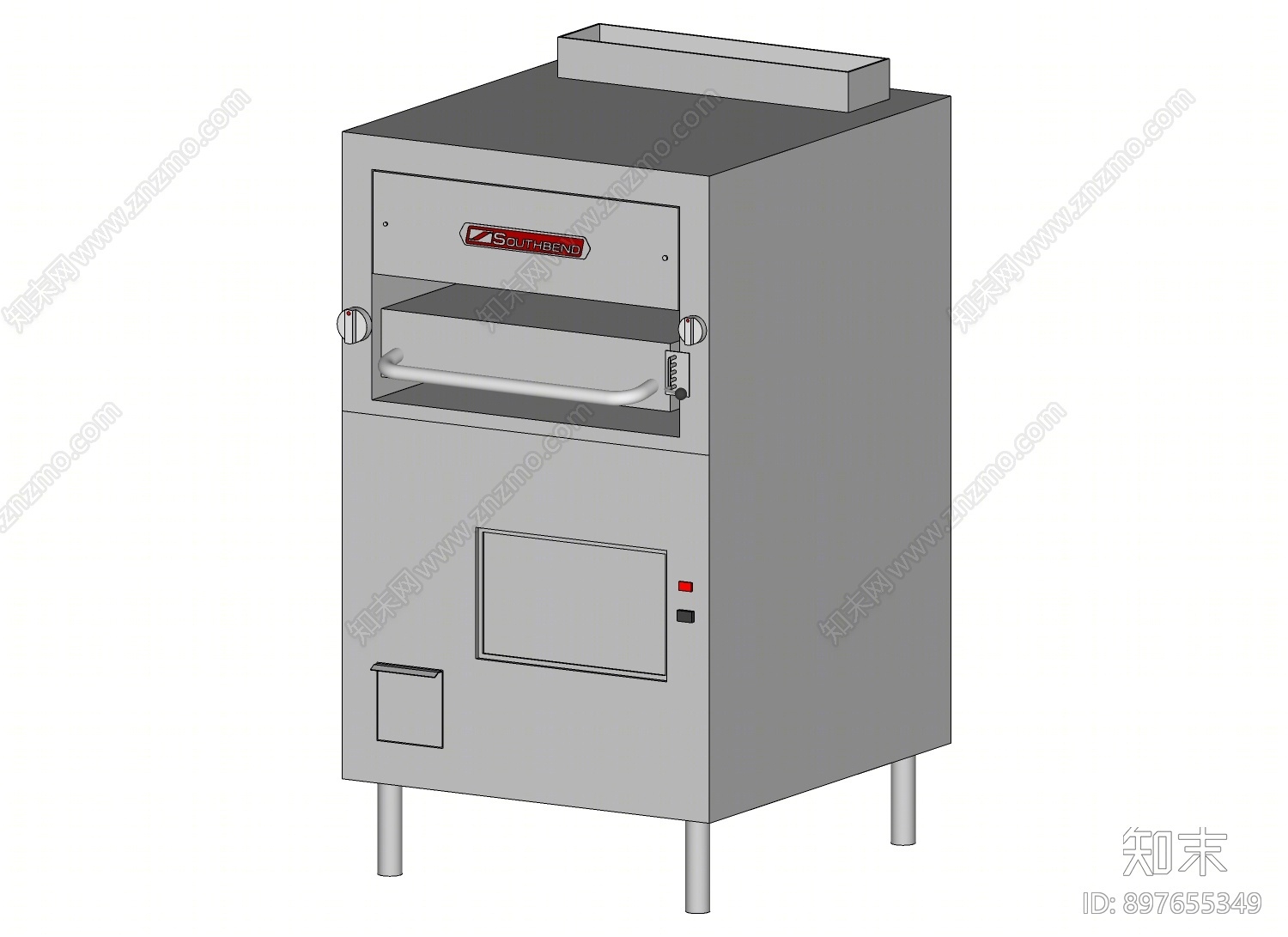 现代蒸烤箱SU模型下载【ID:897655349】