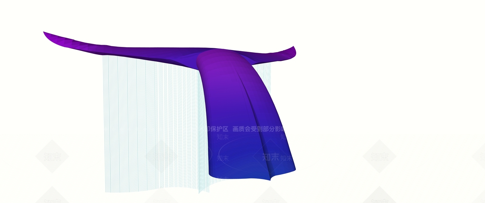 现代水生类动物SU模型下载【ID:797725641】