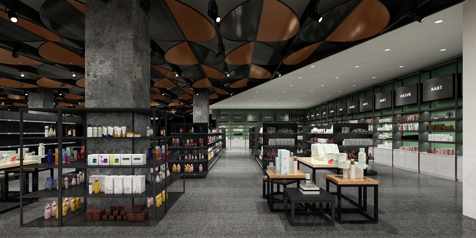 现代超市3D模型下载【ID:597744459】