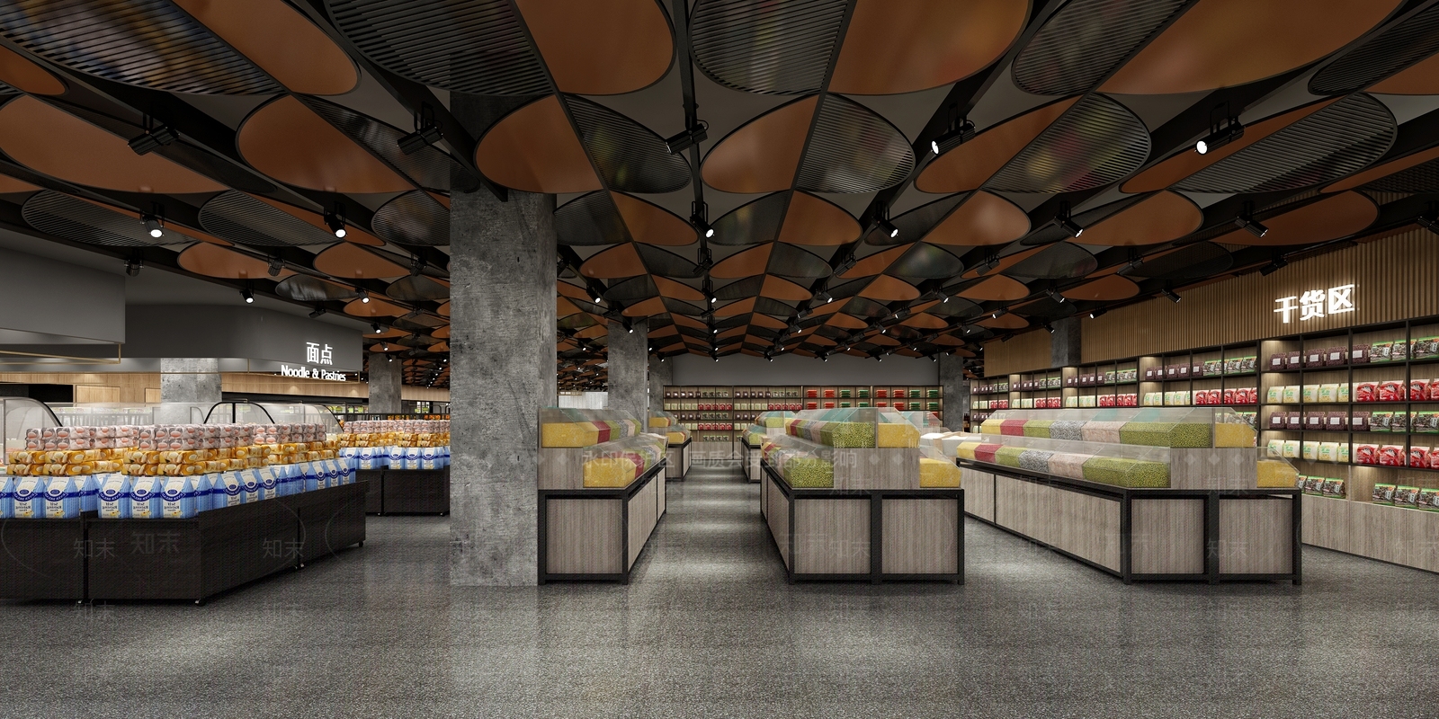 现代超市3D模型下载【ID:597751331】