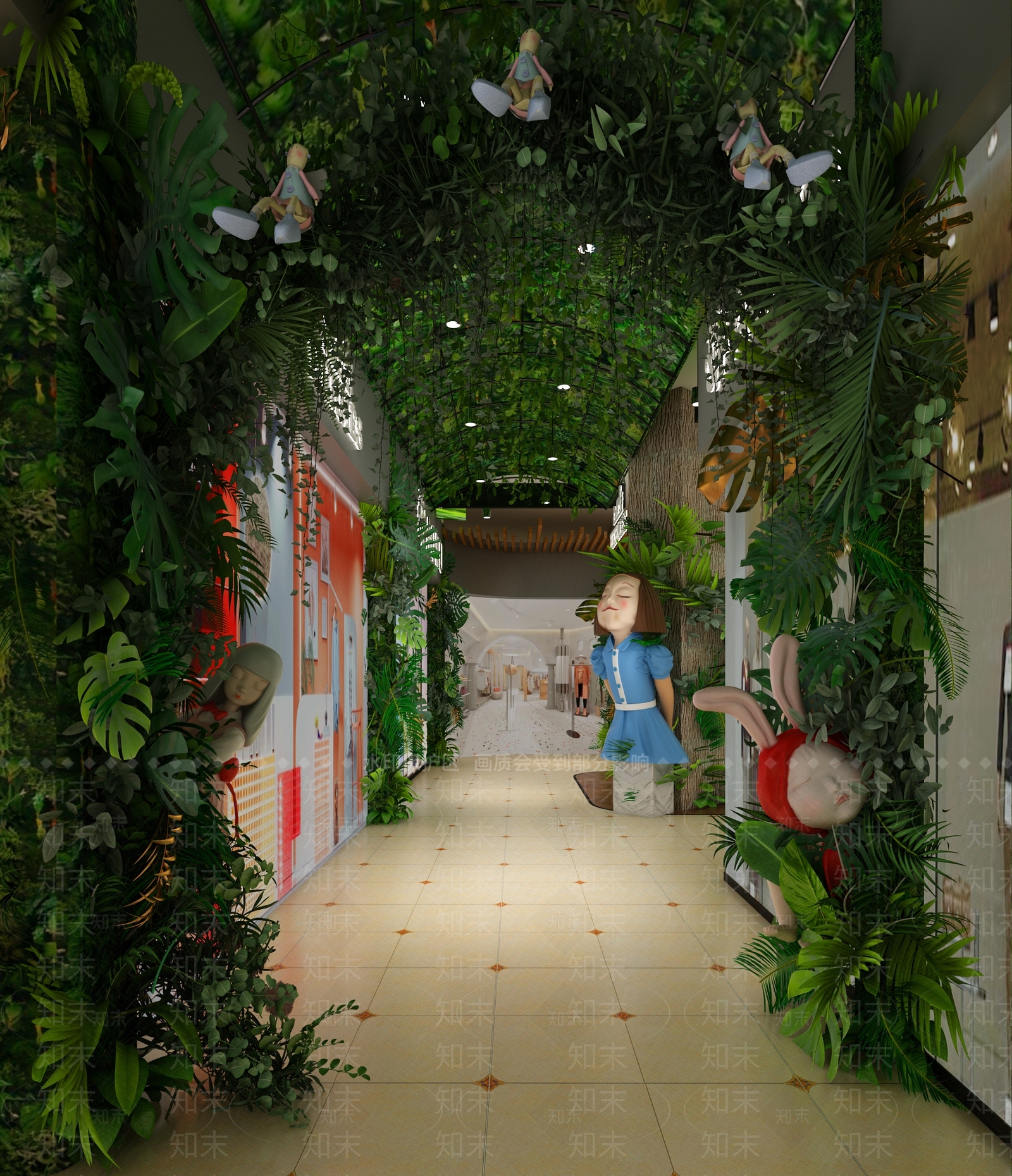 现代商场3D模型下载【ID:297748940】