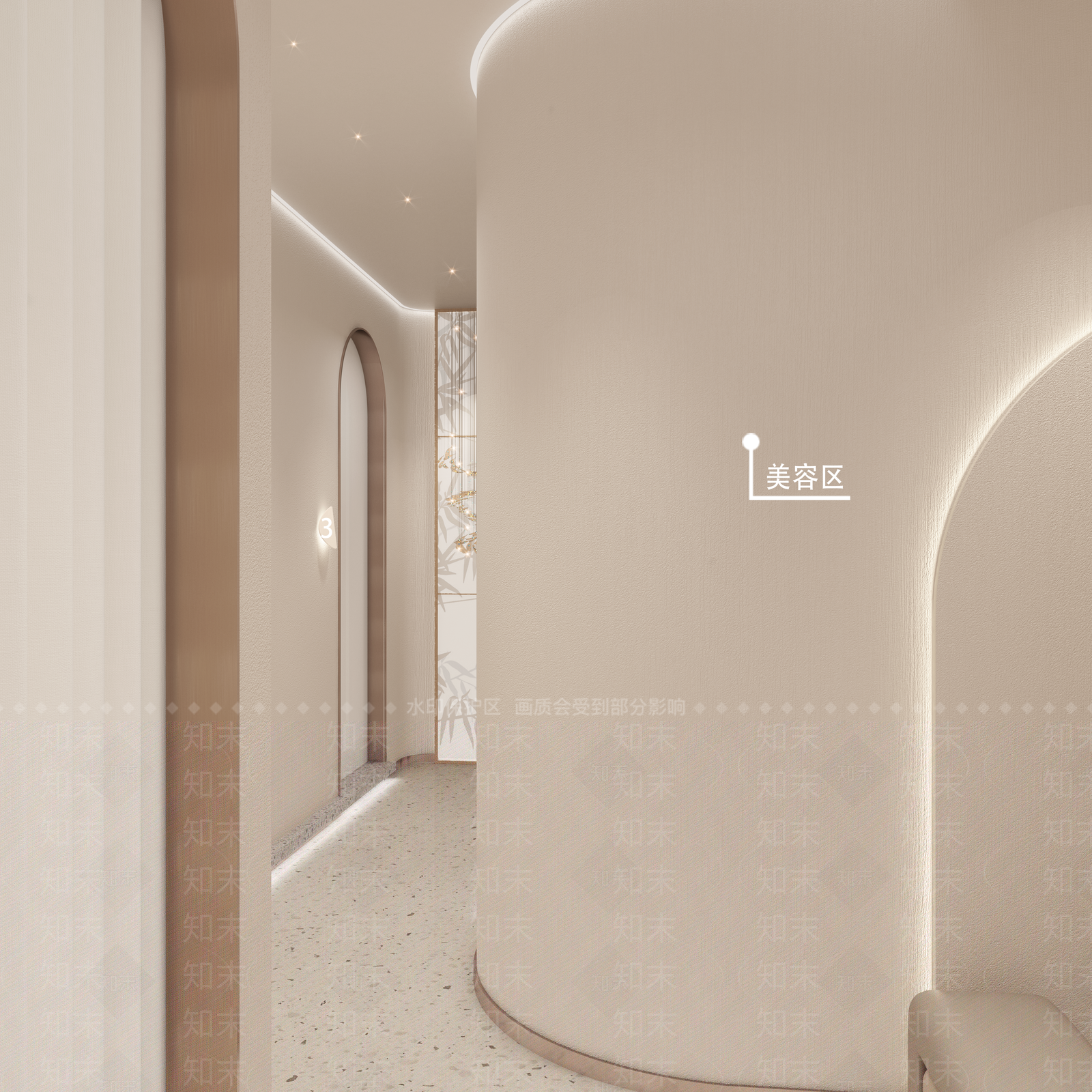 现代美甲美睫店3D模型下载【ID:397756473】