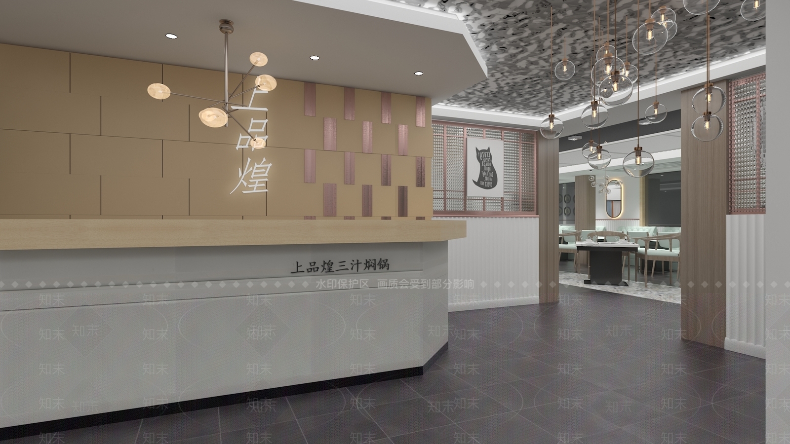 北欧火锅店3D模型下载【ID:397761288】