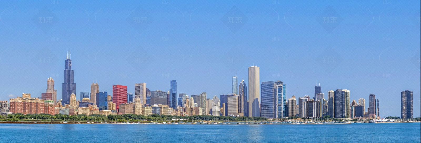 海滨城市蓝天外景图贴图下载【ID:197775411】